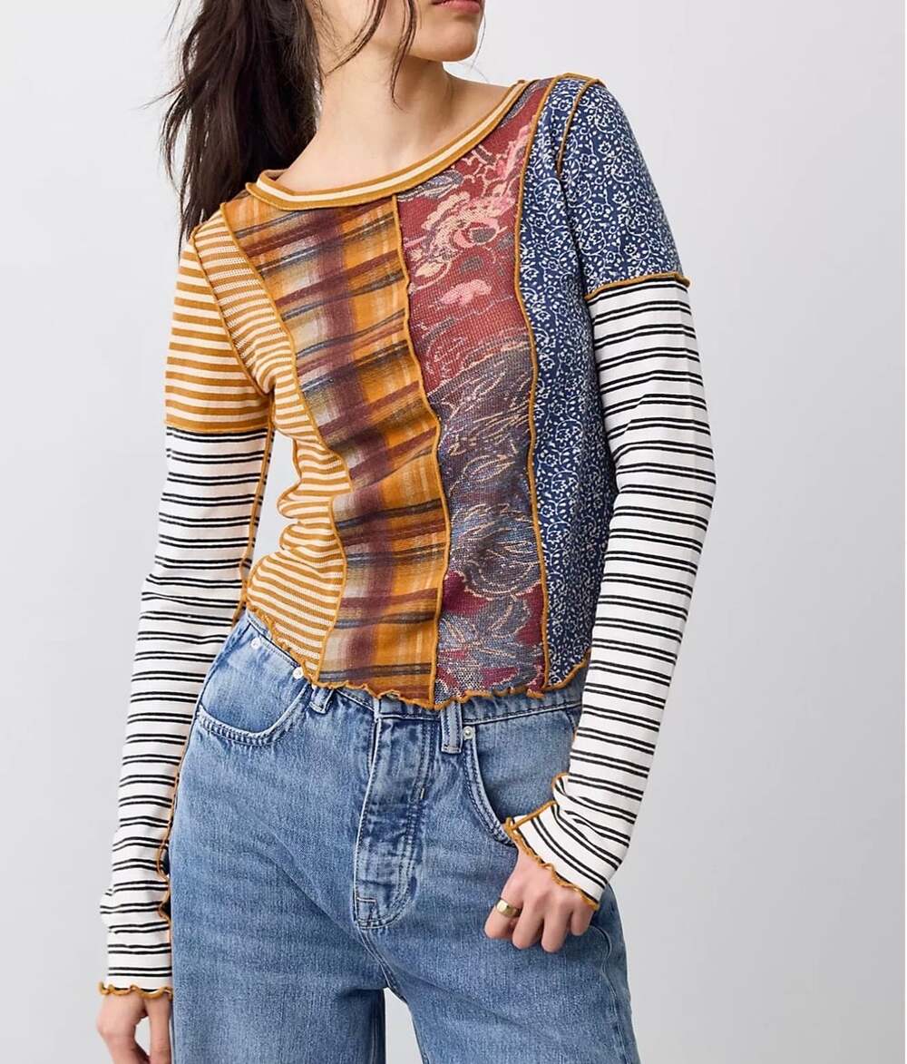 Free people We The Free Never Let Go Tee size Large